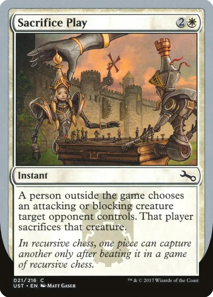 Sacrifice Play [Unstable] - MTG Single