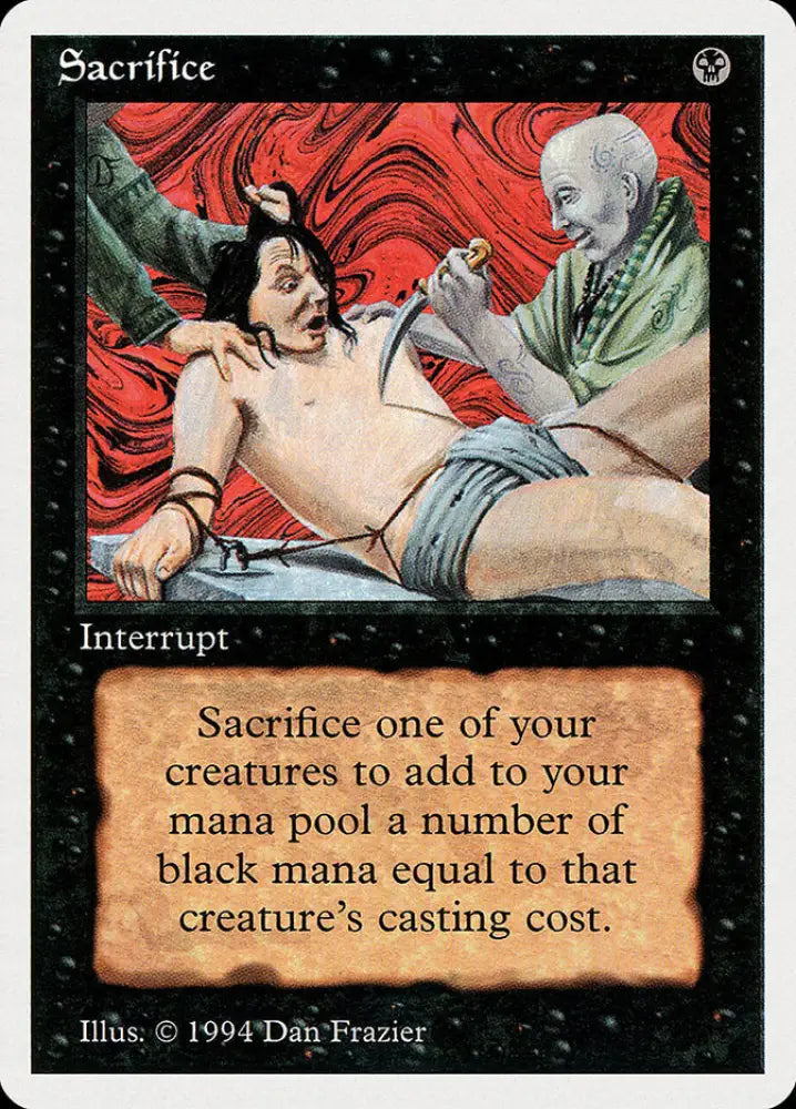 Sacrifice [Summer Magic / Edgar] - MTG Single