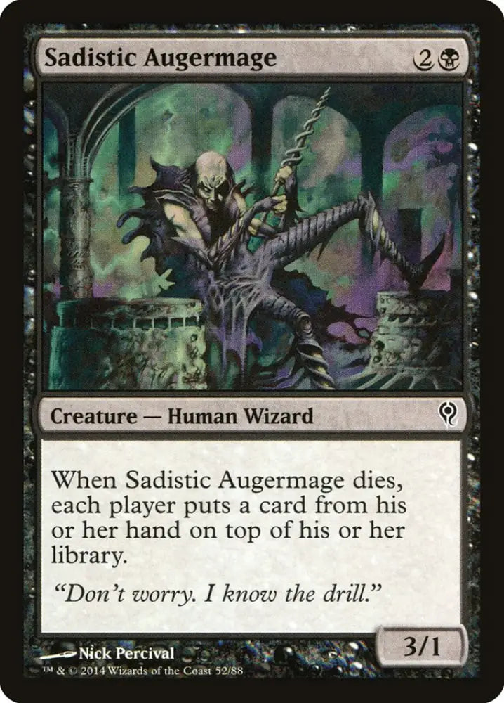 Sadistic Augermage [Duel Decks: Jace vs. Vraska] - MTG Single