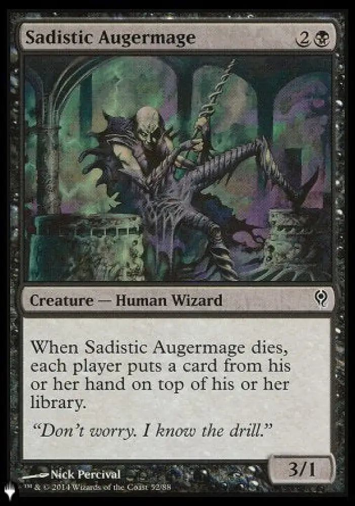 Sadistic Augermage [The List] - MTG Single