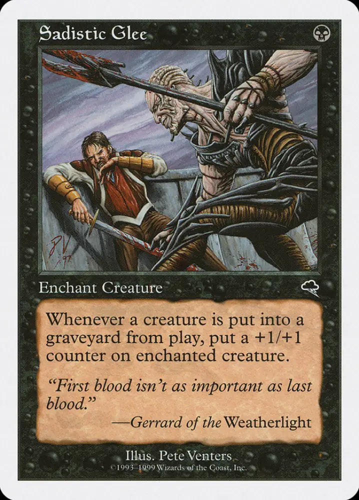 Sadistic Glee [Battle Royale] - MTG Single