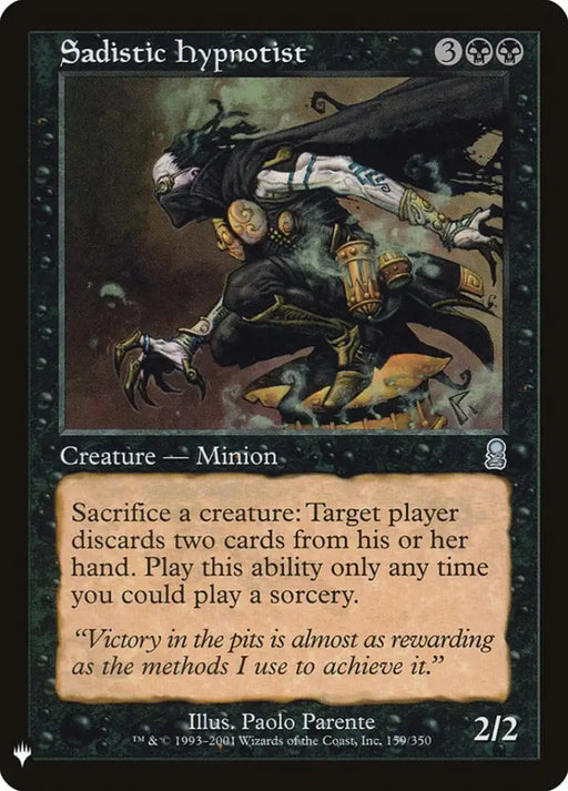 Sadistic Hypnotist [Mystery Booster] - MTG Single