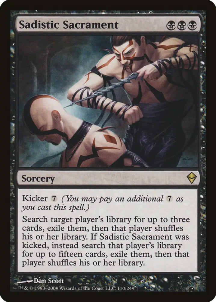 Sadistic Sacrament [Zendikar] - MTG Single