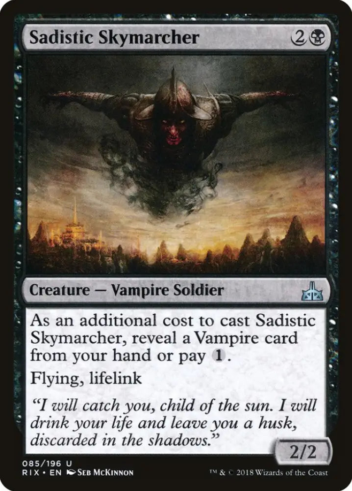 Sadistic Skymarcher [Rivals of Ixalan] - MTG Single