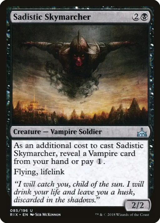 Sadistic Skymarcher [Rivals of Ixalan] - MTG Single