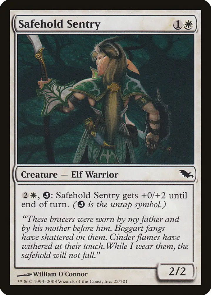 Safehold Sentry [Shadowmoor] - MTG Single