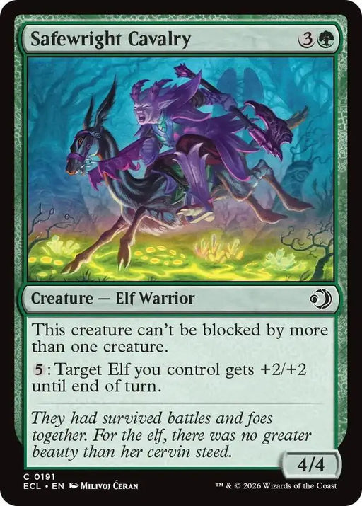 Safewright Cavalry (191) [Lorwyn Eclipsed]