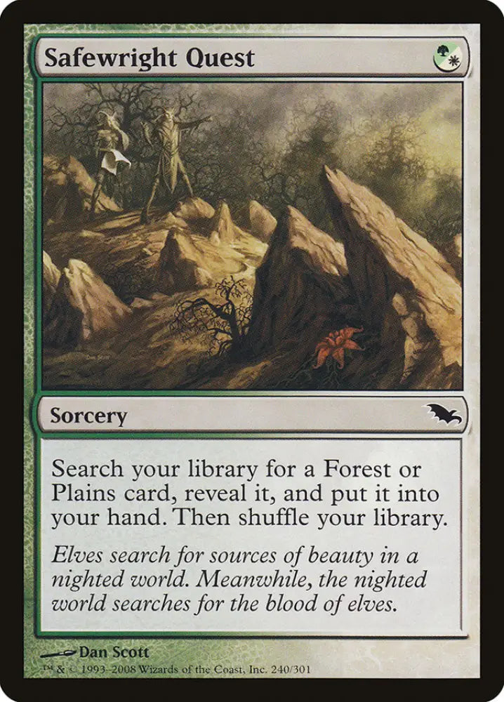 Safewright Quest [Shadowmoor] - MTG Single