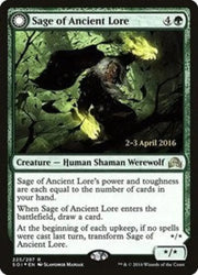 Sage of Ancient Lore (225) [Prerelease Cards]
