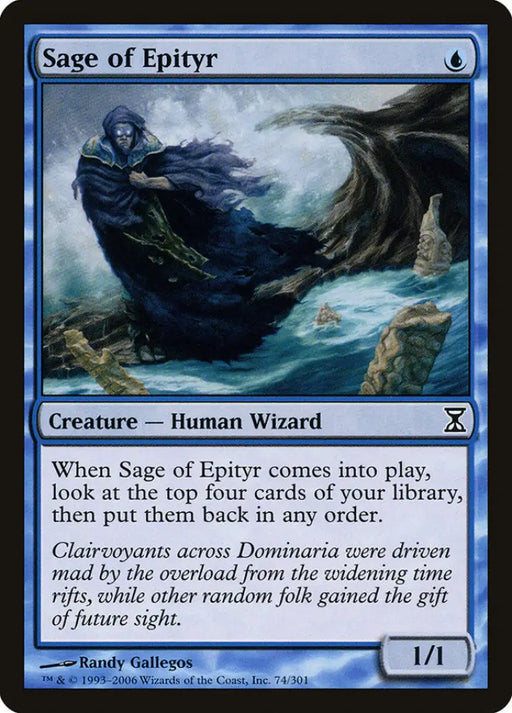 Sage of Epityr [Time Spiral] - MTG Single