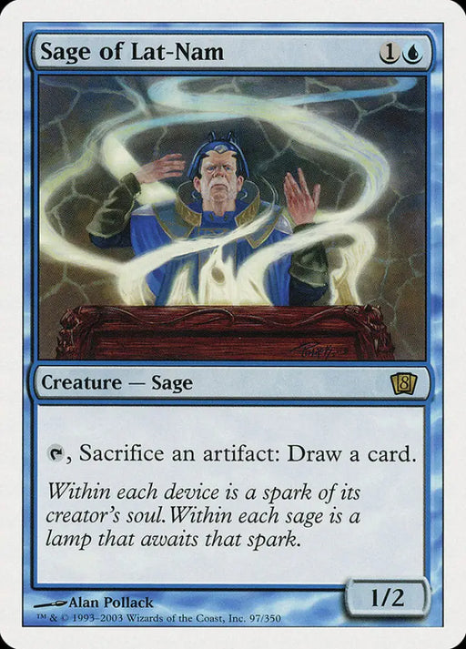 Sage of Lat-Nam (97) [Eighth Edition] - MTG Single