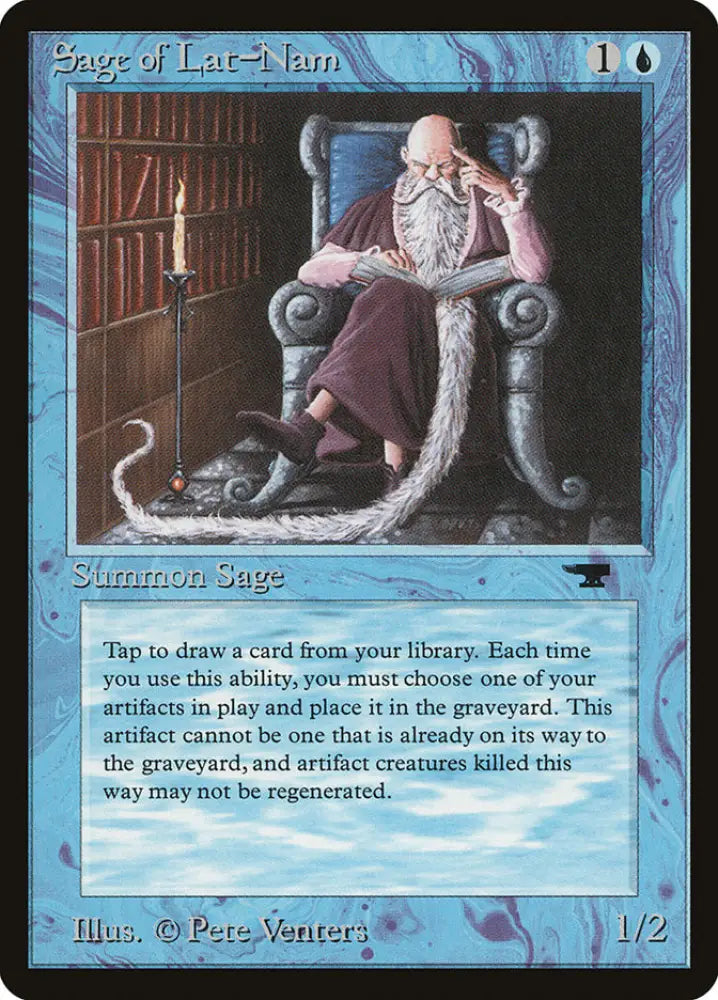 Sage of Lat-Nam [Antiquities] - MTG Single