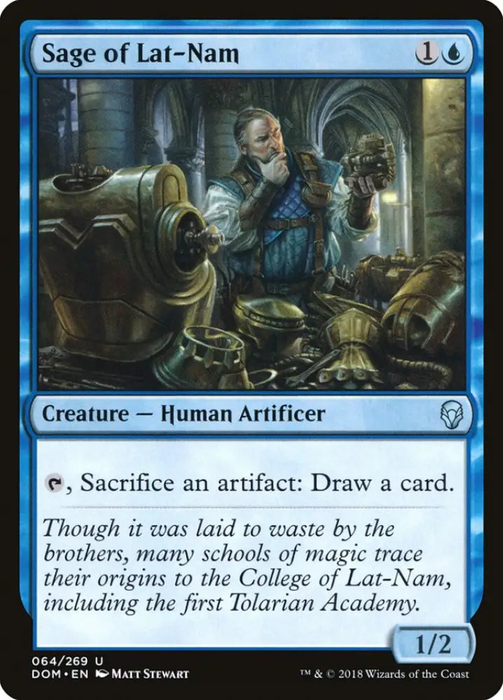 Sage of Lat-Nam [Dominaria] - MTG Single