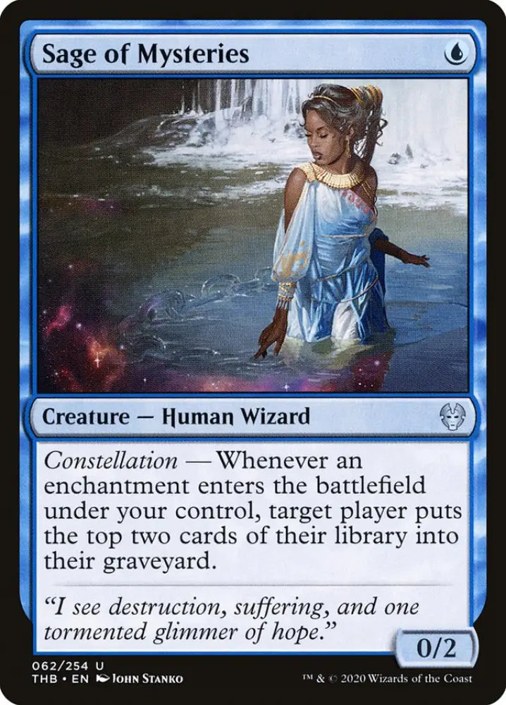Sage of Mysteries [Theros Beyond Death] - MTG Single