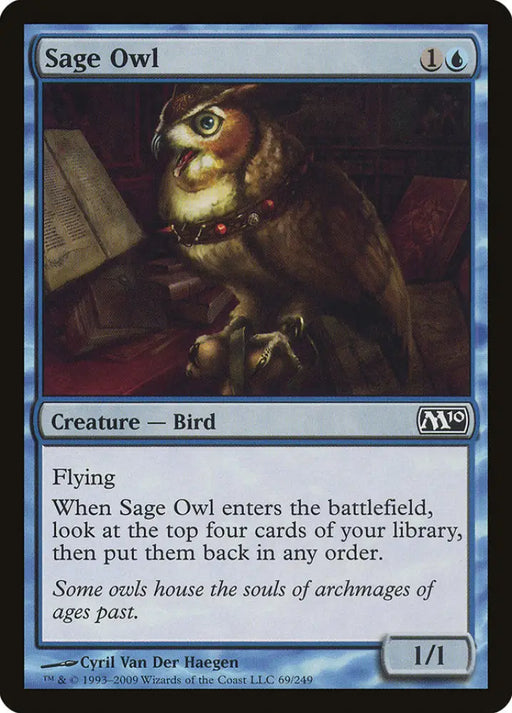 Sage Owl [Magic 2010] - MTG Single