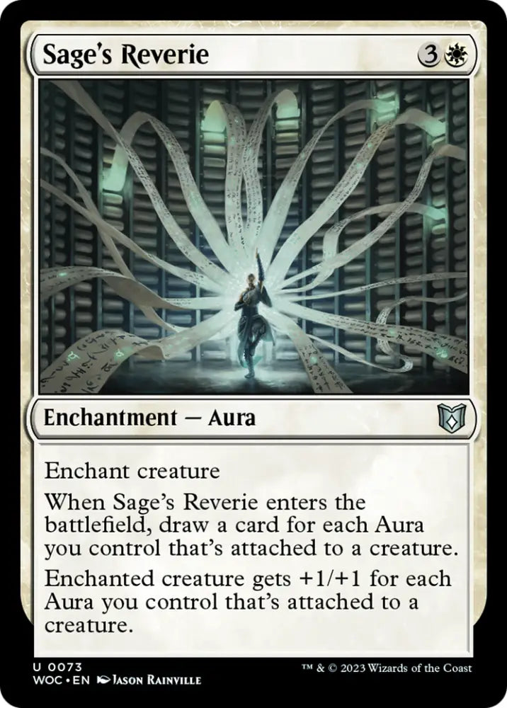 Sage’s Reverie [Wilds of Eldraine Commander] - MTG Single