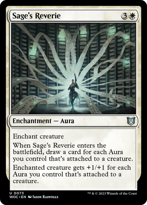 Sage’s Reverie [Wilds of Eldraine Commander] - MTG Single