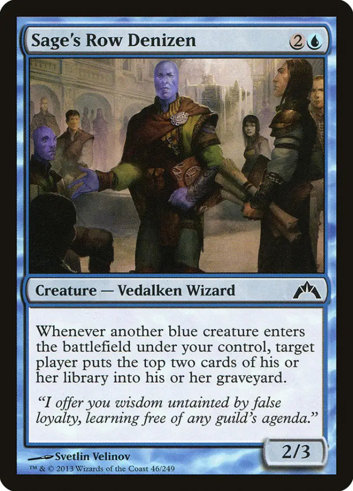 Sage’s Row Denizen [Gatecrash] - MTG Single