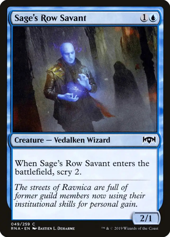 Sage’s Row Savant [Ravnica Allegiance] - MTG Single