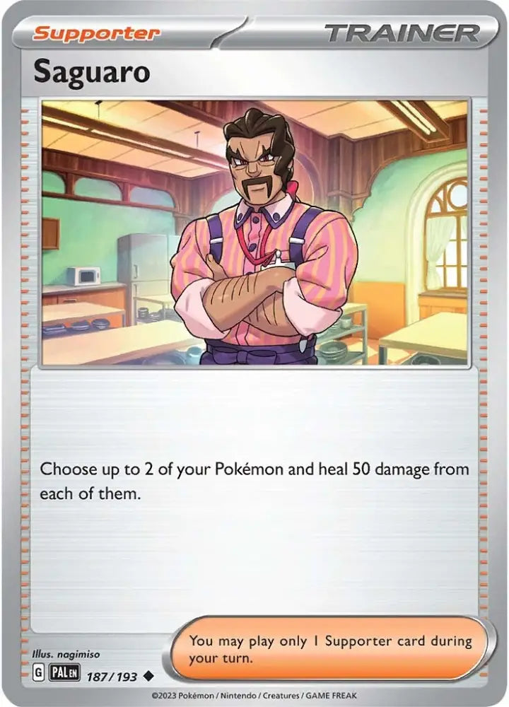 Saguaro (187/193) [Scarlet & Violet: Paldea Evolved] - Pokemon Single