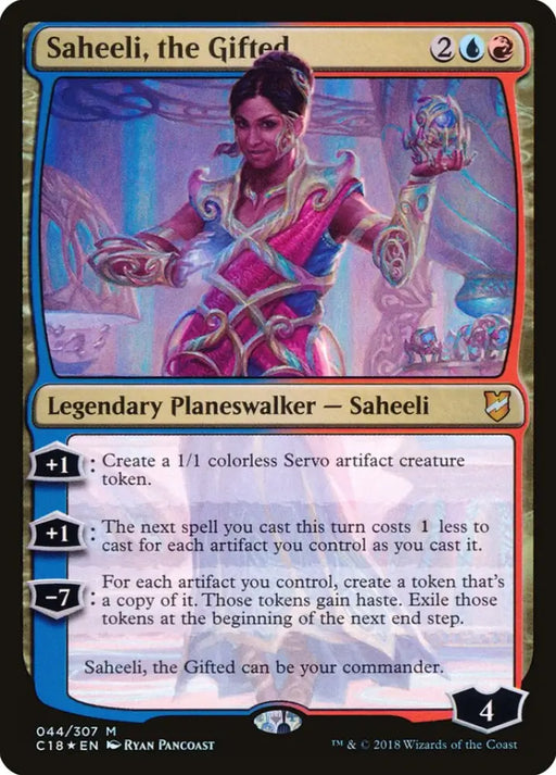 Saheeli the Gifted [Commander 2018] - MTG Single