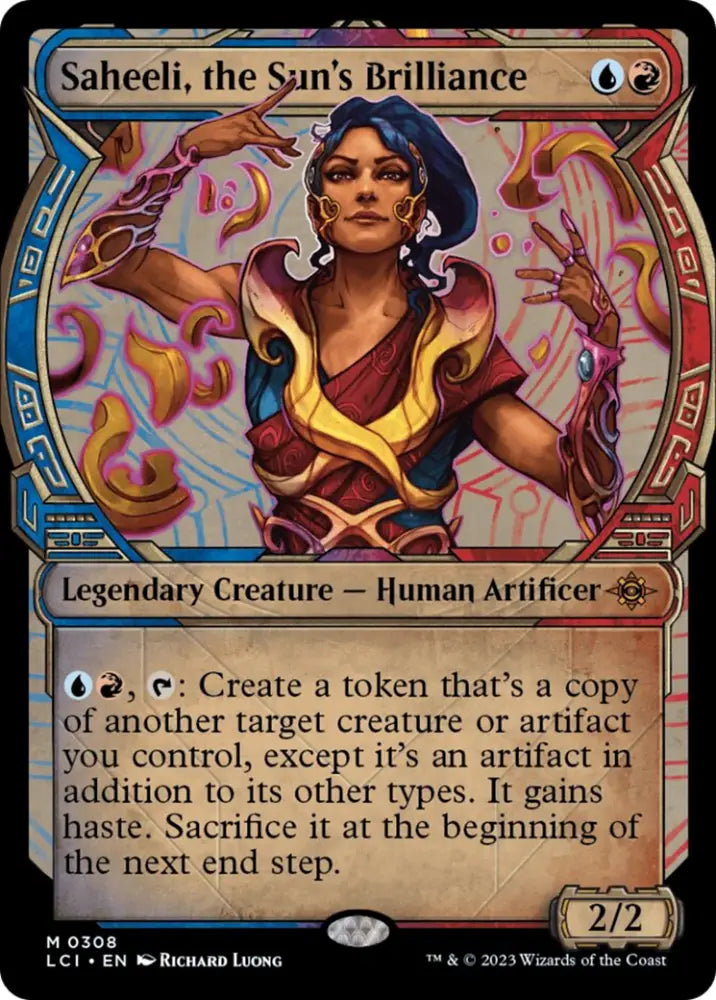 Saheeli the Sun’s Brilliance (Showcase) [The Lost Caverns of Ixalan] - MTG Single