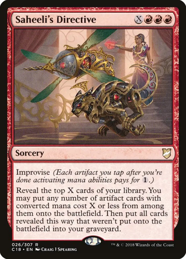 Saheeli’s Directive [Commander 2018] - MTG Single