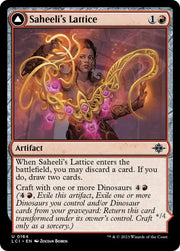 Saheeli’s Lattice // Mastercraft Raptor [The Lost Caverns of Ixalan] - MTG Single