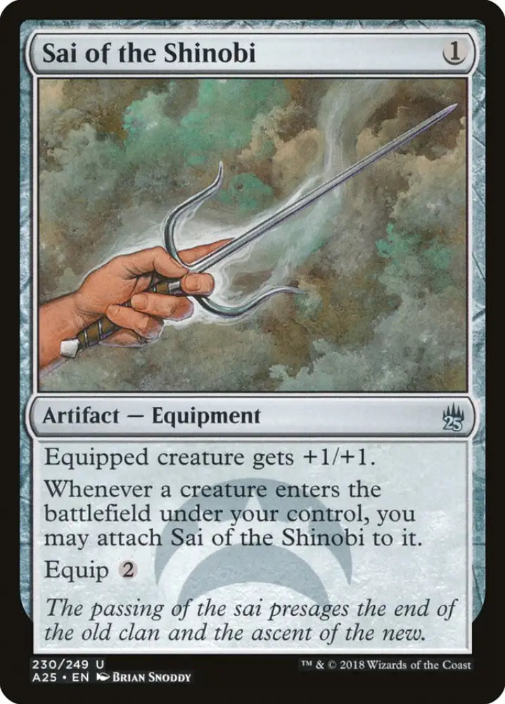 Sai of the Shinobi [Masters 25] - MTG Single