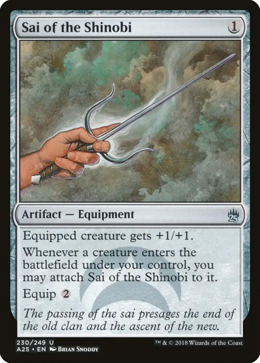 Sai of the Shinobi [Masters 25] - MTG Single