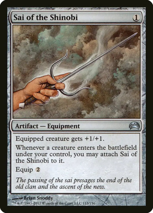 Sai of the Shinobi [Planechase 2012] - MTG Single