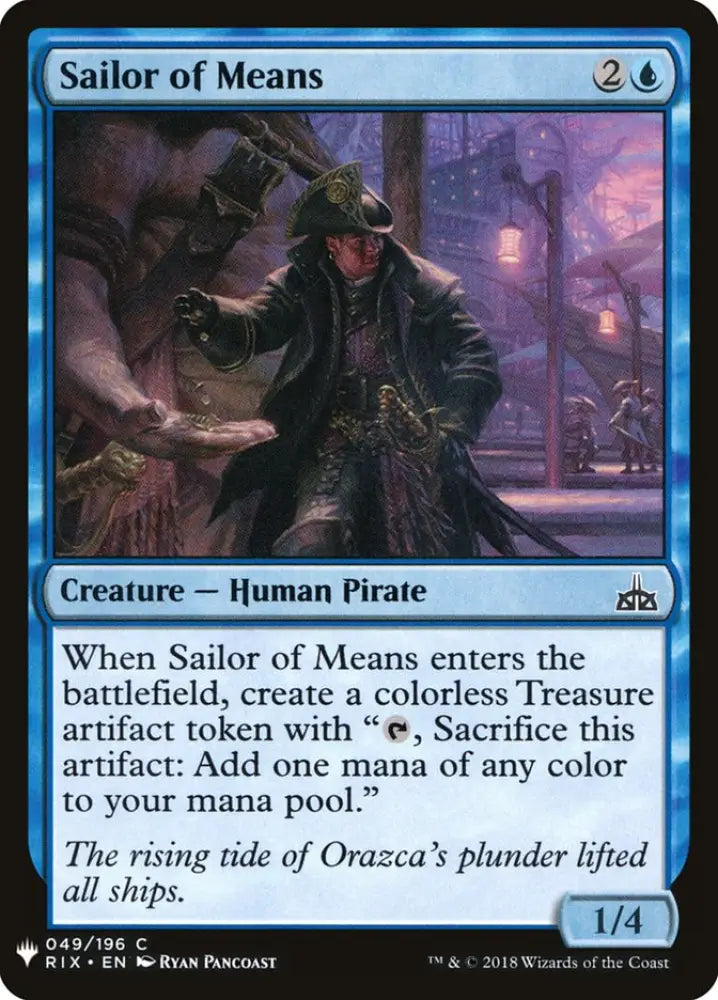Sailor of Means [Mystery Booster] - MTG Single