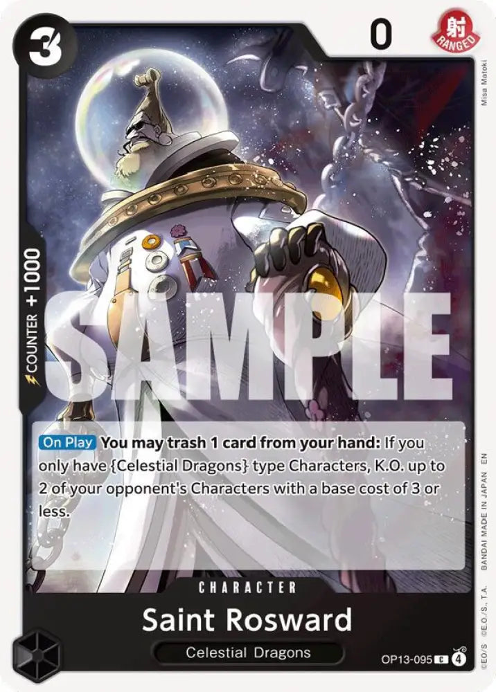 Saint Rosward (OP13-095) [Carrying On His Will]
