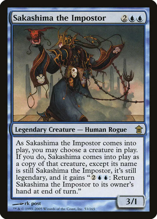 Sakashima the Impostor [Saviors of Kamigawa] - MTG Single