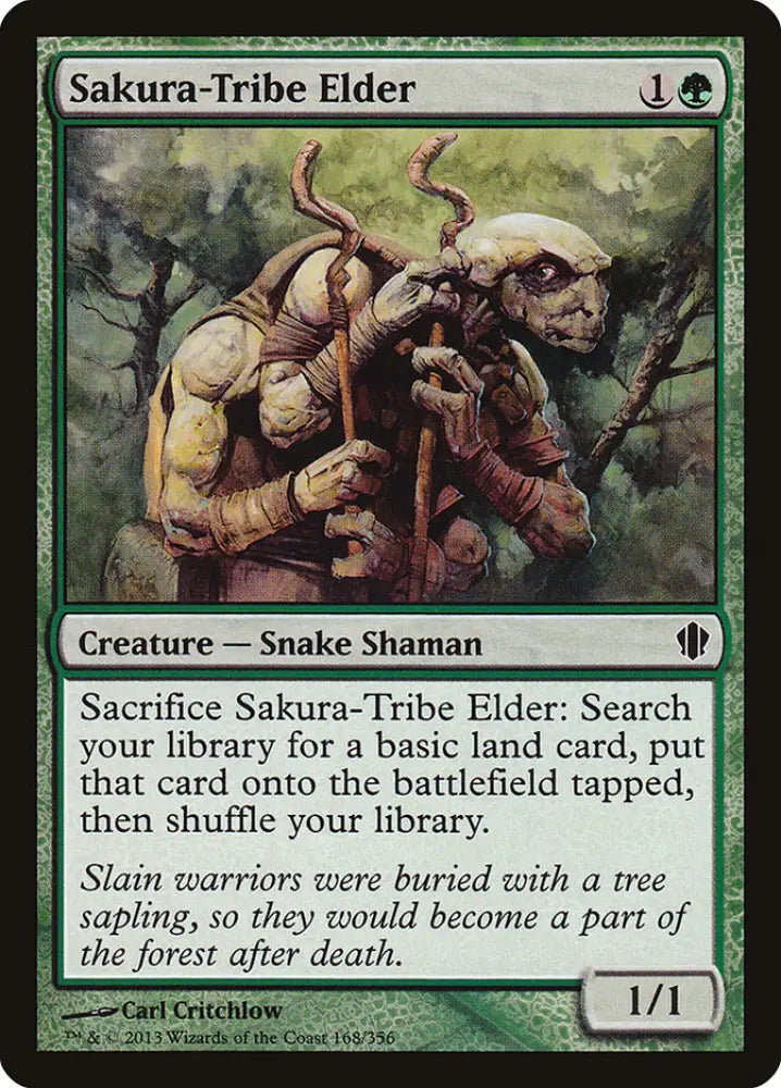 Sakura-Tribe Elder [Commander 2013] - MTG Single