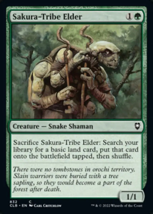 Sakura-Tribe Elder [Commander Legends: Battle for Baldur’s Gate] - MTG Single