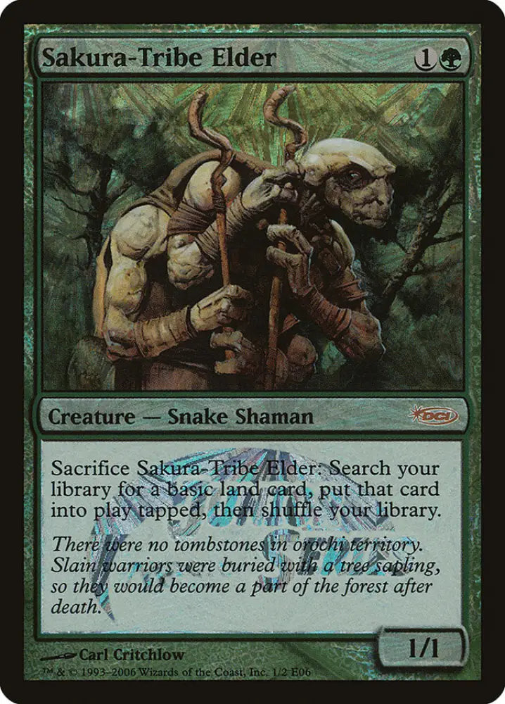 Sakura-Tribe Elder [Junior Series Europe] - MTG Single
