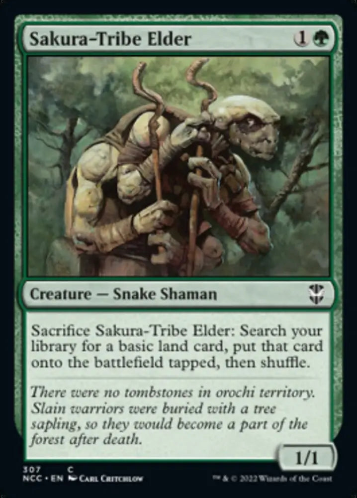 Sakura-Tribe Elder [Streets of New Capenna Commander] - MTG Single