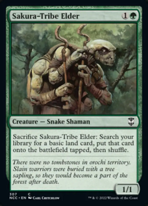 Sakura-Tribe Elder [Streets of New Capenna Commander] - MTG Single