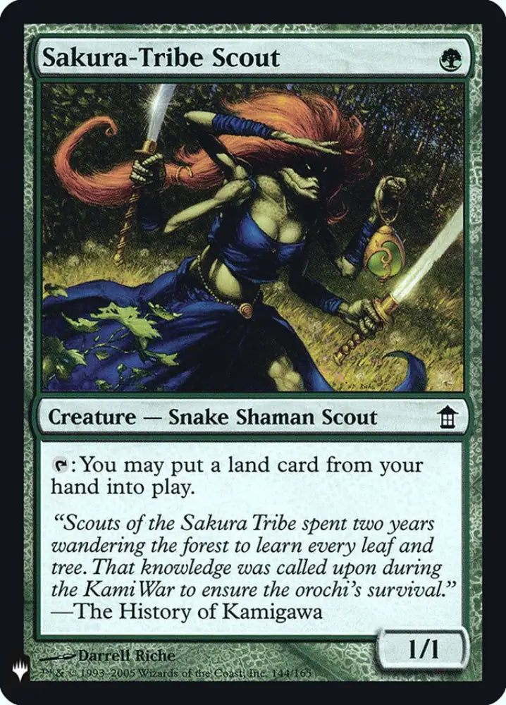 Sakura-Tribe Scout [Mystery Booster] - MTG Single
