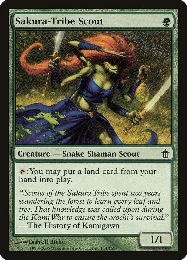 Sakura-Tribe Scout [Saviors of Kamigawa] - MTG Single