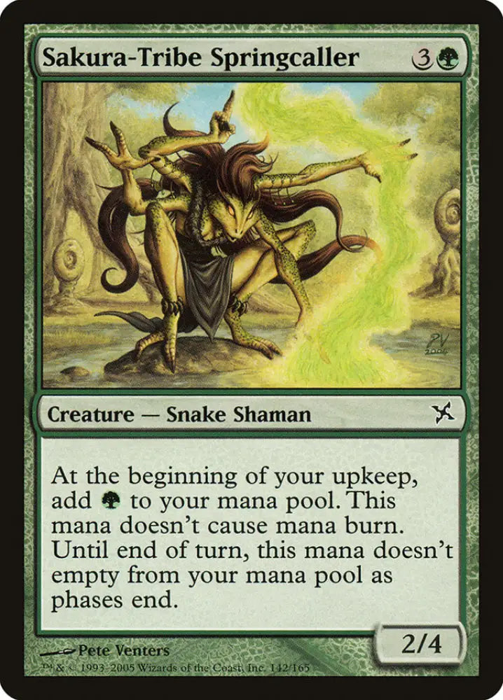 Sakura-Tribe Springcaller [Betrayers of Kamigawa] - MTG Single