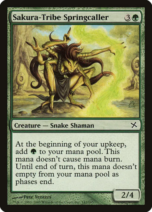 Sakura-Tribe Springcaller [Betrayers of Kamigawa] - MTG Single