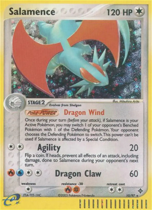 Salamence (10/97) [EX: Dragon] - Pokemon Single