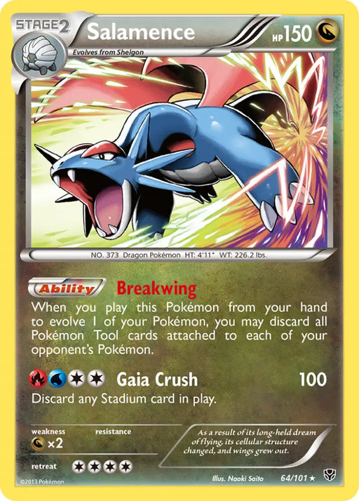 Salamence (64/101) [Black & White: Plasma Blast] - Pokemon Single