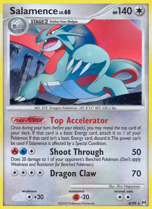 Salamence (8/99) [Platinum: Arceus] - Pokemon Single