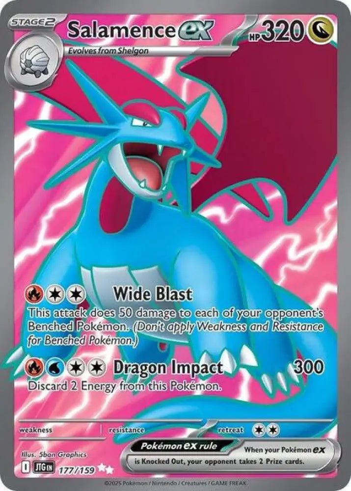 Salamence ex - 177/159 [SV09 Journey Together]