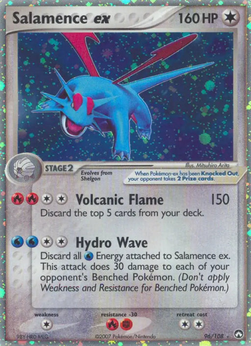 Salamence ex (96/108) [EX: Power Keepers] - Pokemon Single