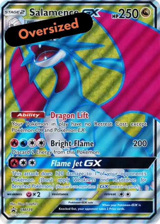 Salamence GX (SM139) (Jumbo Card) [Sun & Moon: Black Star Promos] - Pokemon Single