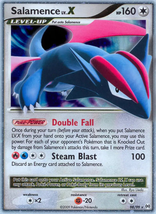 Salamence LV.X (98/99) [Platinum: Arceus] - Pokemon Single